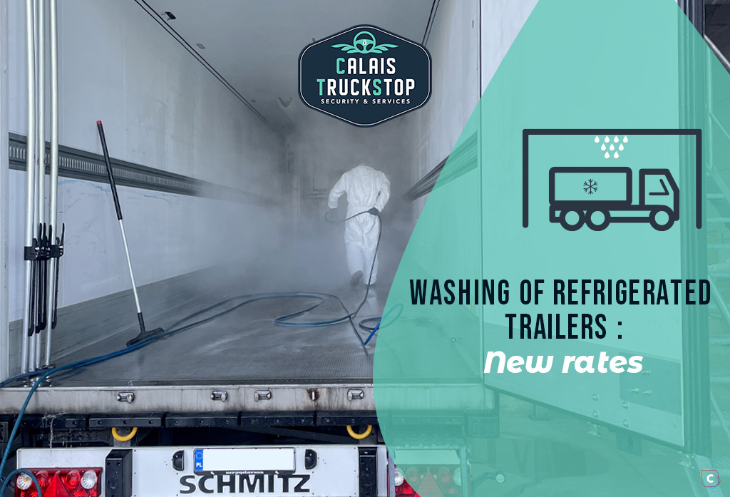 Washing of refrigerated trailers : new rates