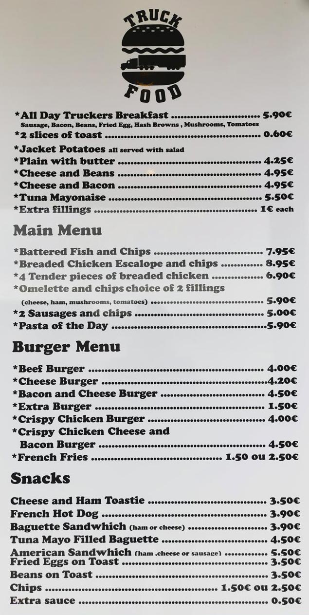 Truck Food Calais